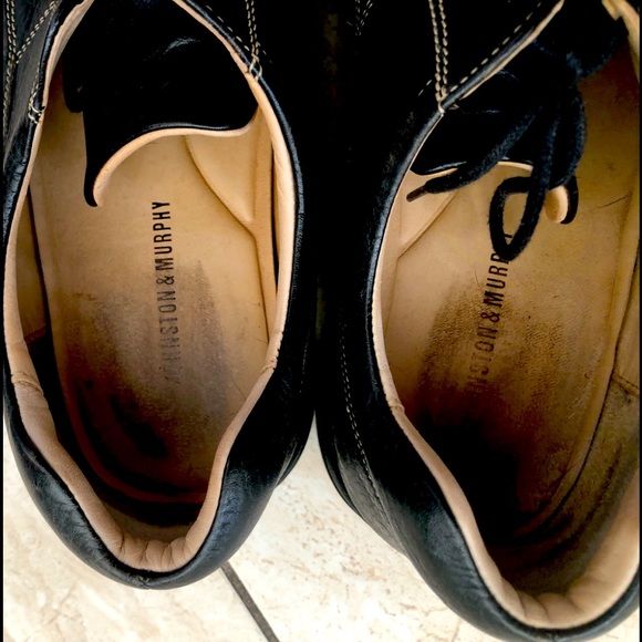 Johnston & Murphy men’s leather shoes size 15. - Picture 2 of 5